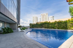 Premium Apartments in Aeon Towers I Walk to Abreeza Ayala Malls I City Centre l Free Wifi, Gym, Pool I by Bleuspace